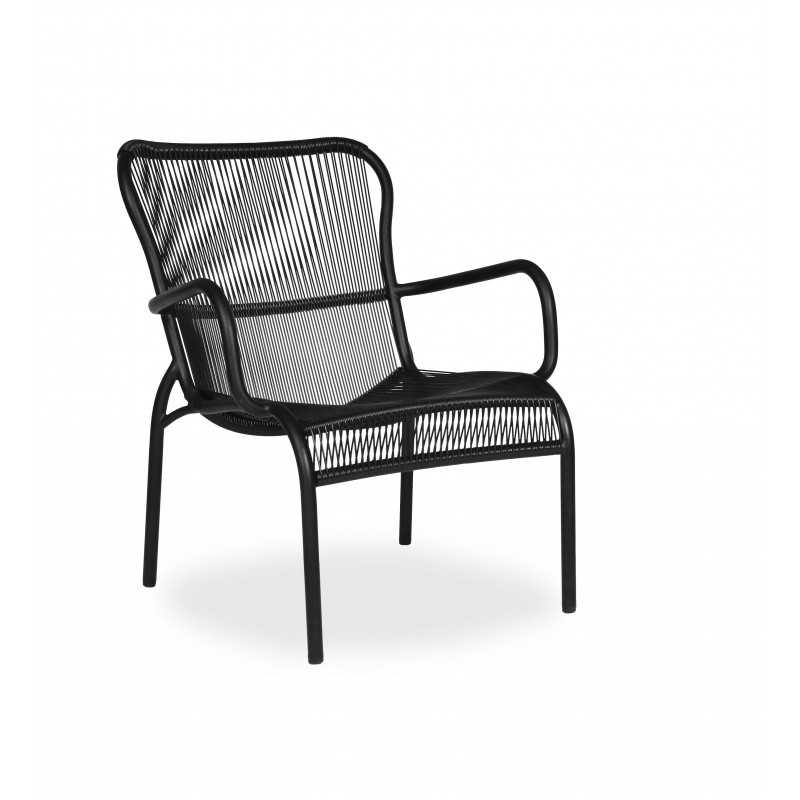 Vincent Sheppard Loop Outdoor Lounge Chair - Black