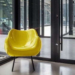 RM58 Armchair Classic Glossy Yellow By Vzor