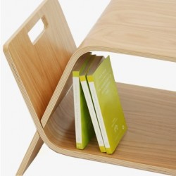 John Green Embrace Coffee Table | Bookstand - Oak