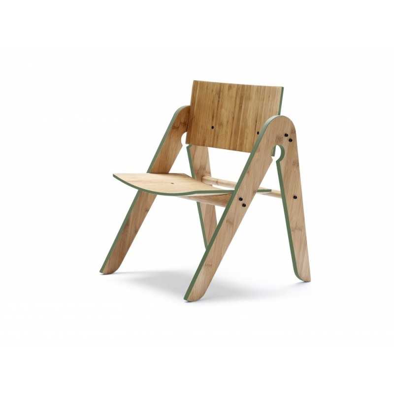 Lilly's Wood Chair - Green