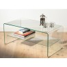 Cremona Two Tier Glass Coffee Table