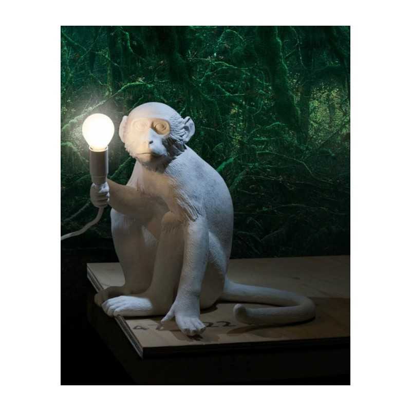Monkey Sitting Table lamp - H 32 cm - Seletti