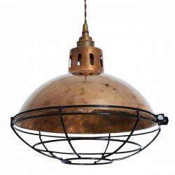 Mullan Lighting Chester Cage Lamp Industrial Factory Light