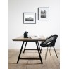 Vincent Sheppard Albert Dining Table Black A Frame Natural Oak 200 x 100