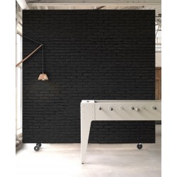 Piet Hein Eek Wallpaper Brick Wall Black PHM-33