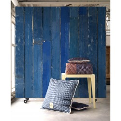 Piet Hein Eek Wallpaper Brick Blue Scrapwood PHM-36