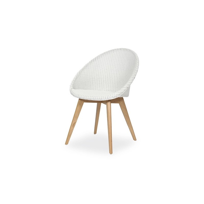 Vincent Sheppard Jack Dining Chair, White Wicker Dining Chairs Uk