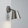 Brushed Steel Wall Bathroom Lamp