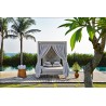 Skyline Design Strips Four Poster Outdoor Daybed