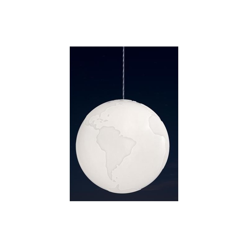 Planet Earth Suspension Lamp by Formagenda