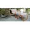 Time Out Armchair - Iroko or Steel Legs