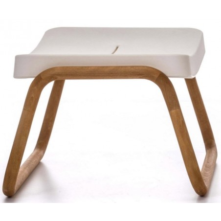 Time Out Footstool - Iroko or Steel Legs