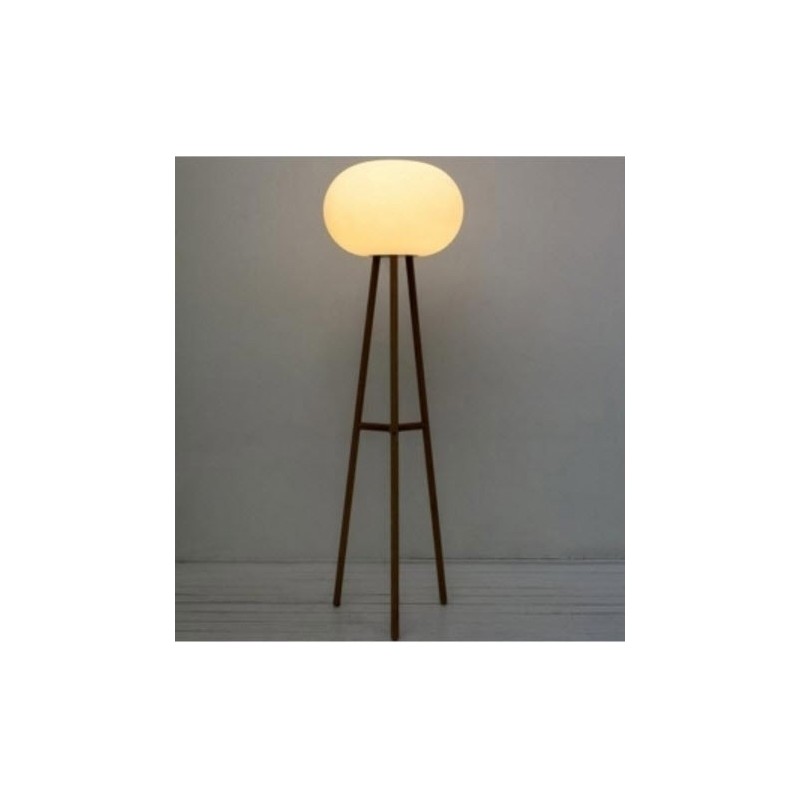 Baba Italian Floor Lamp | Beech or Iroko