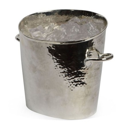 Palace Silver Plated Glass Wine Cooler