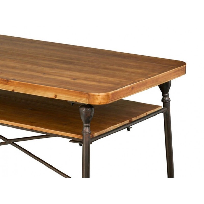 Artisan Kitchen / Dining Table with Under-Table