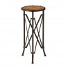 Artisan Side Table with Fir Wood Top