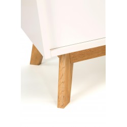 Woodman Kensal Nordic Compact White Oak Sideboard