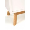 Woodman Kensal Nordic Compact White Oak Sideboard