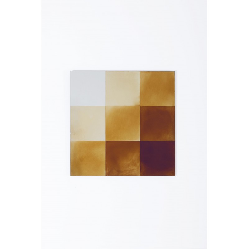 Transience Multicoloured Small Square Mirror