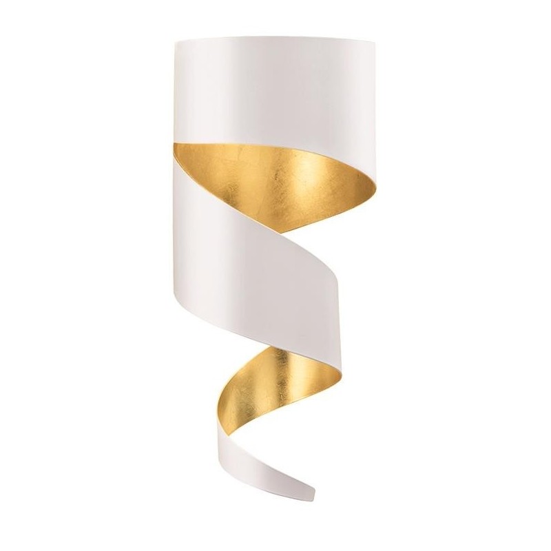 Gibas Remi Steel Wall Lamp | Silver or Gold Foil