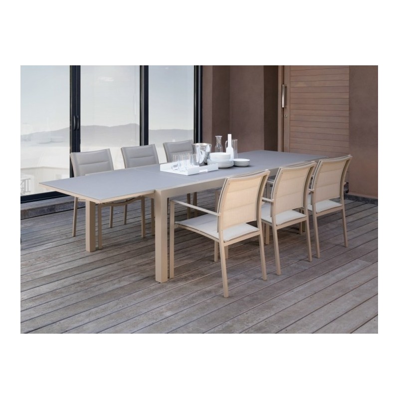 Talenti Touch Outdoor Extending Dining Table 220 - 330 CM