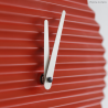 Wave Wall Clock by Sabrina Fossi Design - Red