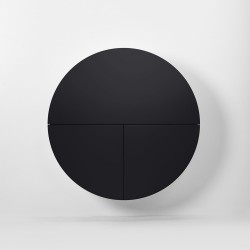 Multifunctional Pill Cabinet Black By Emko Place
