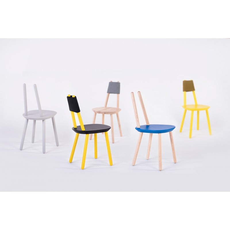 Emko Place Naïve Wooden Chair -Yellow