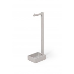 Wireworks Contemporary Oyster Finish Mezza Freestanding Roll Holder