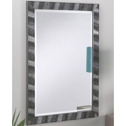 Karadi Grey Rectangular Wall Mirror - 4 Sizes