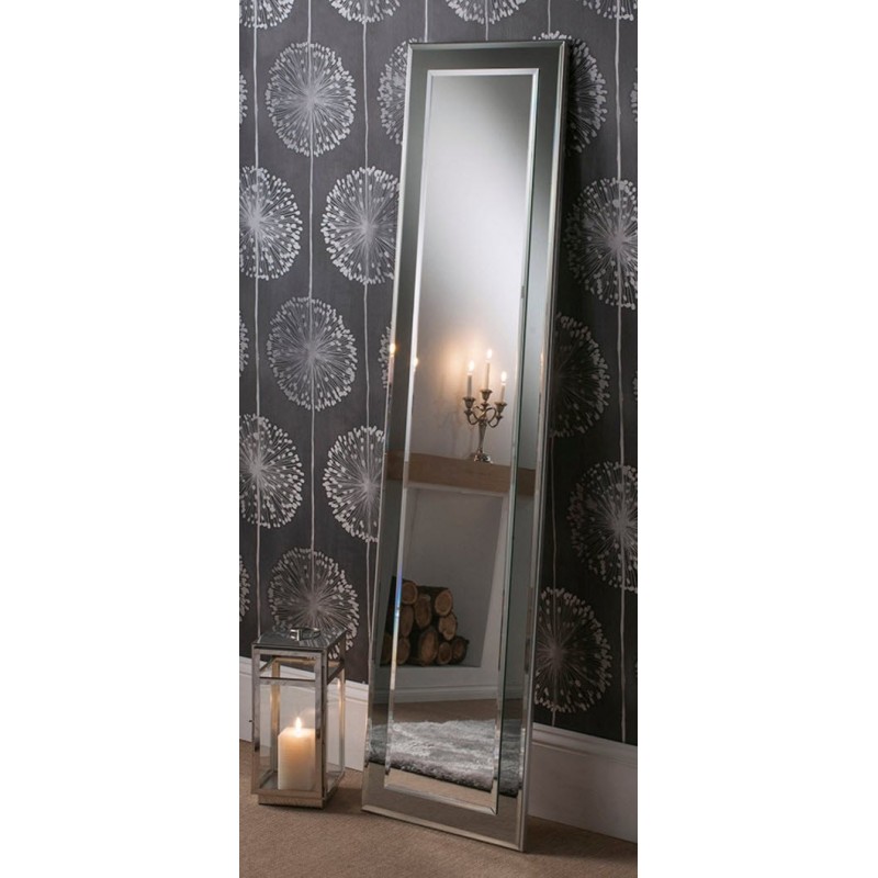 Lalique Leaner Grey Floor Mirror