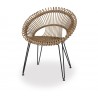 Vincent Sheppard Roxy Garden Dining Chair - Natural
