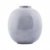 House Doctor Iron Effect Vase - Blue and Grey
