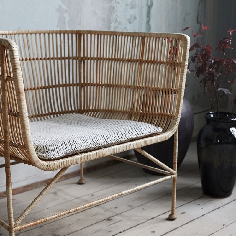 House Doctor Cuun Armchair in Natural Rattan