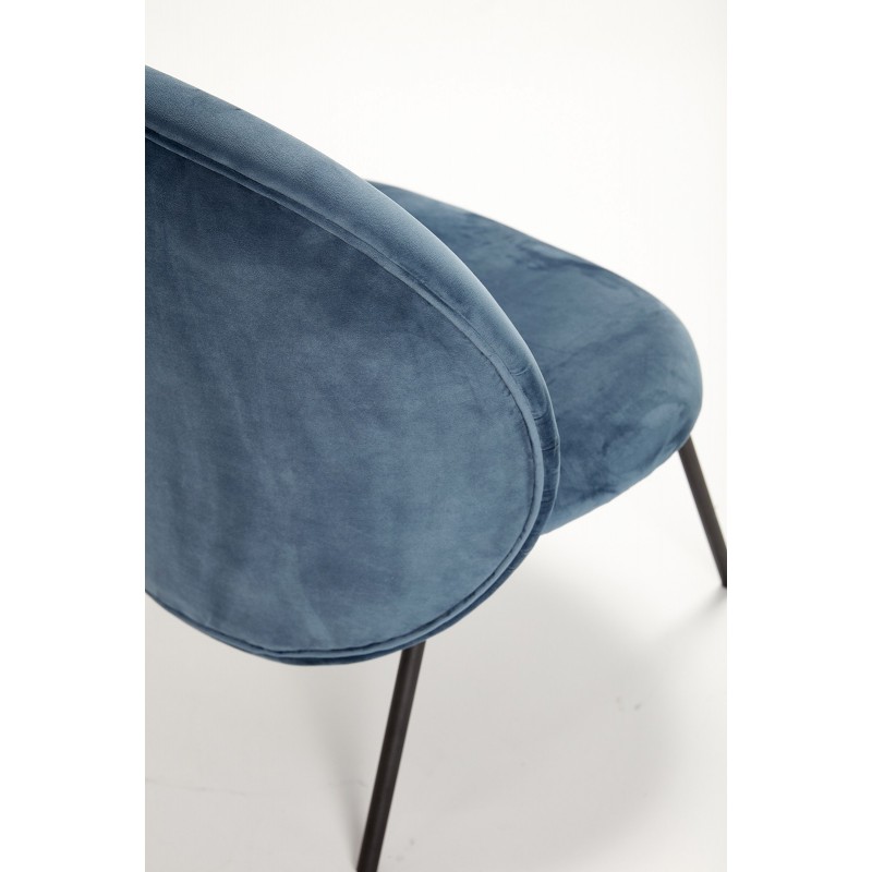 Hubsch Gather Lounge Chair | Blue