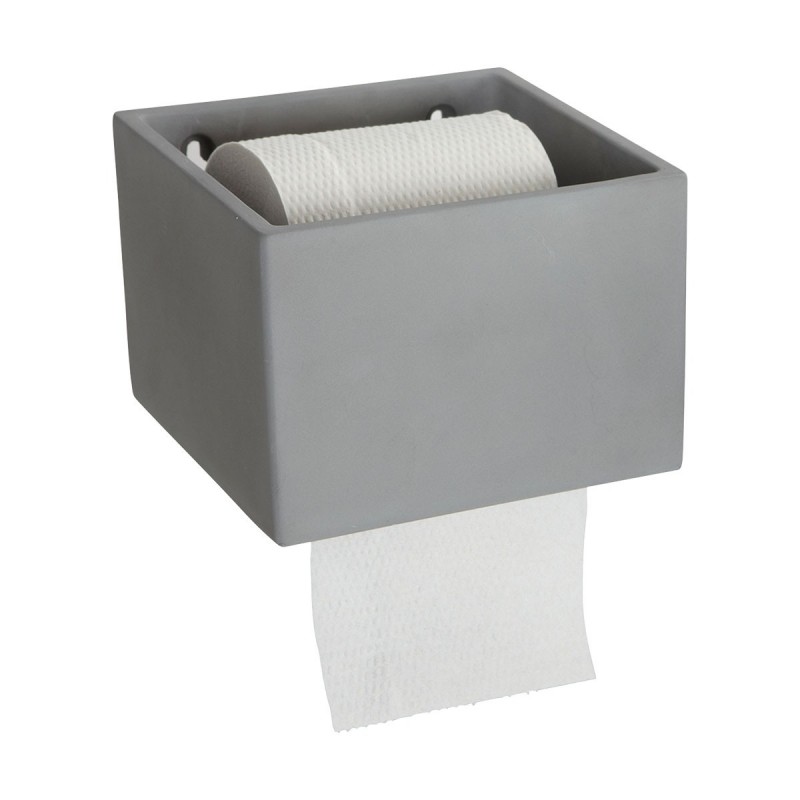 House Doctor Cement Toilet Roll Holder