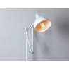 Custom Form Coben wall lamp in White Metal