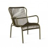 Vincent Sheppard Loop Outdoor Lounge Chair Rope Moss