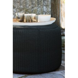 Vincent Sheppard Outdoor Pouf Otto Charcoal