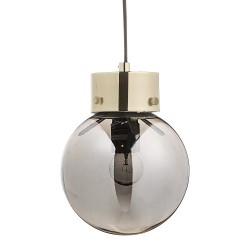 Bloomingville Silver Glass Pendant Lamp