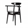 Vincent Sheppard Teo Dining ArmChair| Black