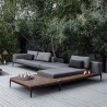 Gloster Grid Square Coffee Table Teak