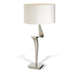 Rv Astley Enzo Nickel Table Lamp Right