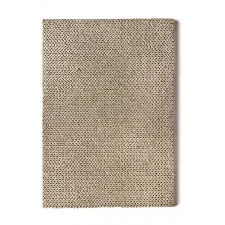 Fusion Hand Woven Wool Rug | Oyster
