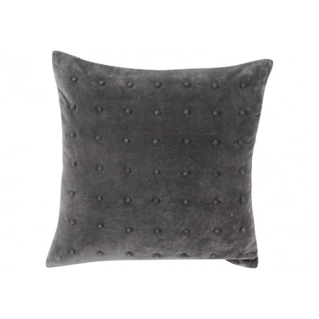 Dec Promo - Soft Grey Pompom Cushion 45x45cm