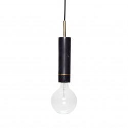 Hubsch Elegant Ceiling Lamp | Black Marble
