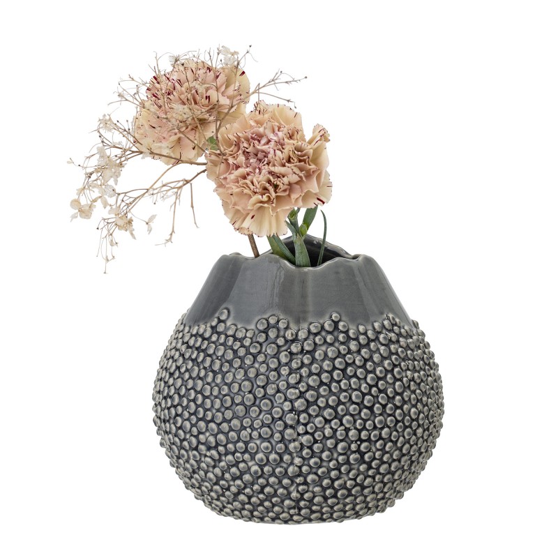 Bloomingville Stoneware Grey Vase