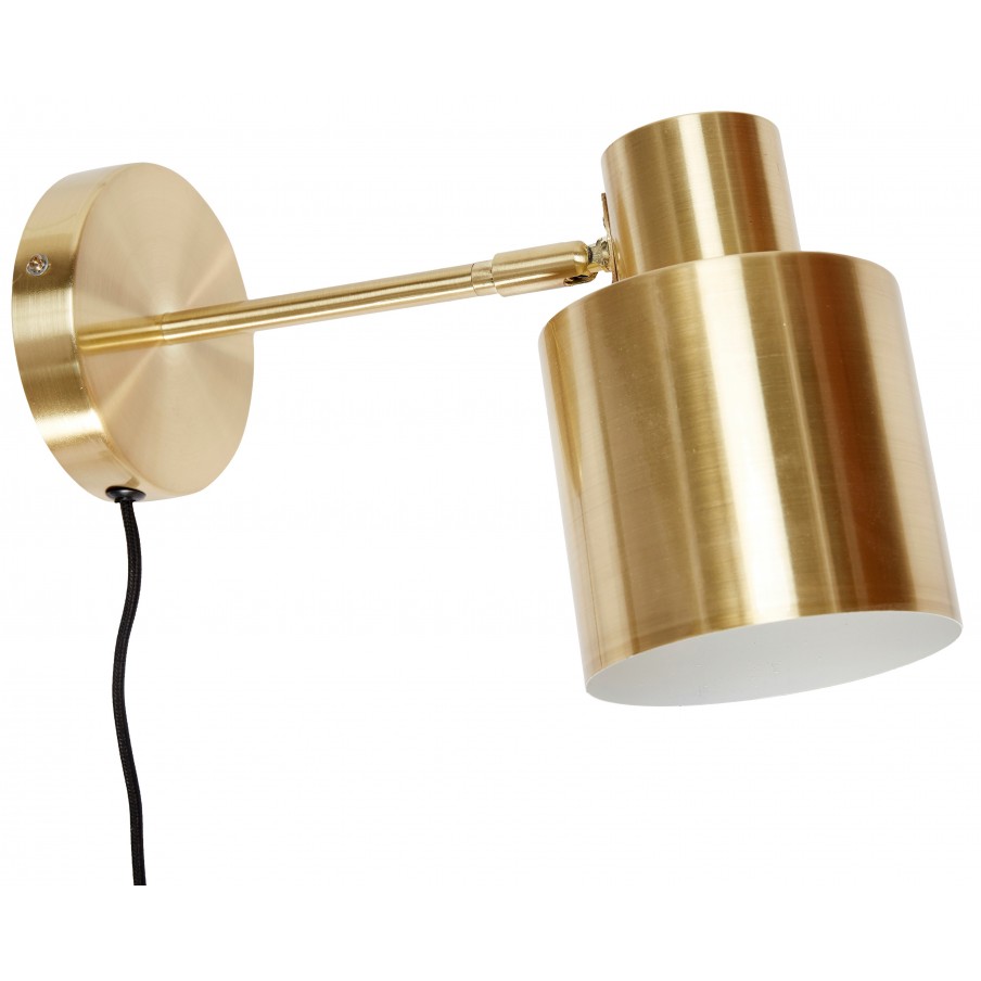 Hubsch Brass Wall Lamp