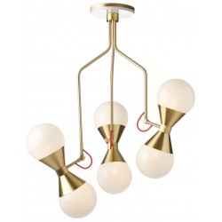 Villa Lumi Hourglass Ceiling Lamp