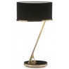 Villa Lumi Sundial Brass Marble Table Lamp